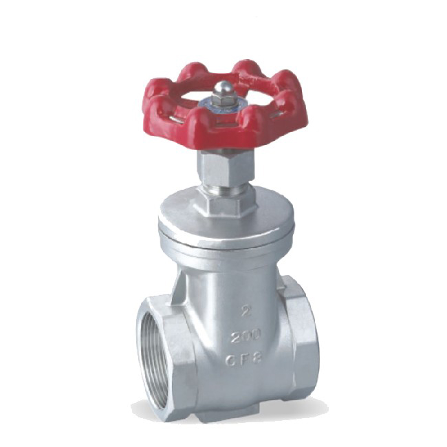 NPT threaded gate valve